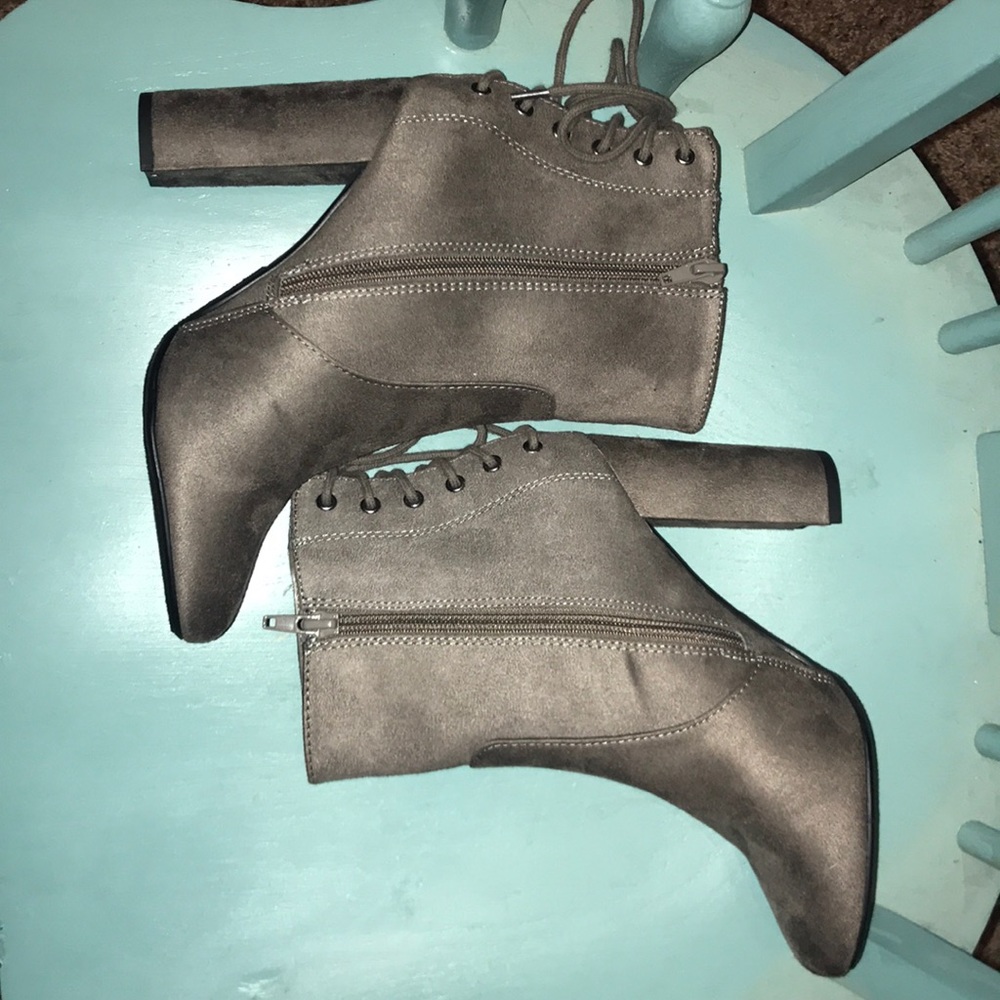 Charlotte Russe Closed Toe Ankle Booties